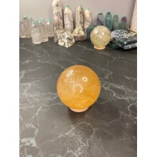 Orange Calcite Sphere