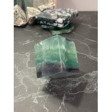 Freestanding Fluorite Cube 75mm