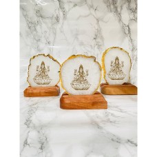 Diwali | Lakshmi Maa Agate Plaque | Gifts | Natural Agate Collection