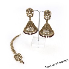 Anarkali Jhumki Earrings