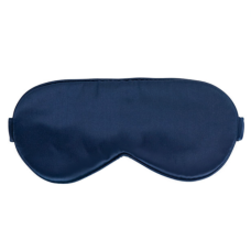 Navy Silk Sleepmask