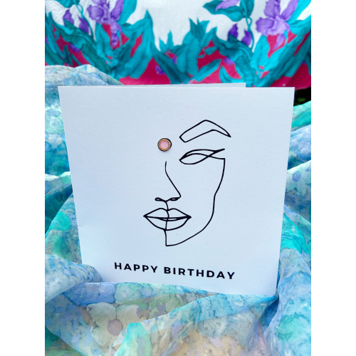 Happy Birthday Blank Card