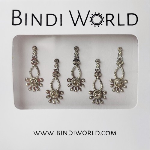 Milan bindis (Silver)