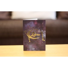Libra | Star Constellation | Zodiac Star Sign | Birthday card