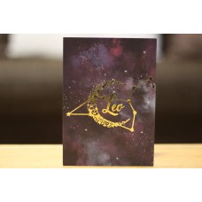 Leo | Star Constellation | Zodiac Star Sign | Birthday card