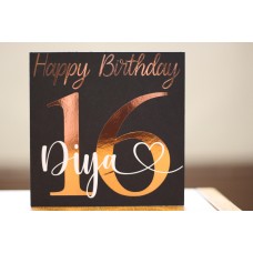 Personalised Birthday Card | Any age possible