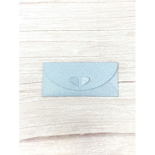 Glitter Money Envelopes | Baby Blue | Diwali, Eid, Christmas, Birthday, Wedding