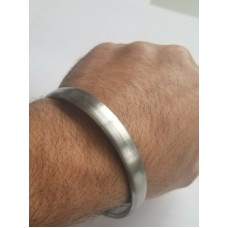 SARBLOH 100% Pure Iron Smooth Flat Kada Sikh Singh Kaur Khalsa Kara BANGLE H9