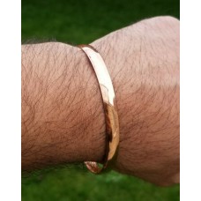 Stunning 100% Pure Copper Punjabi Hindu Sikh Singh Khalsa Smooth Healing Kara Q6