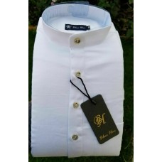 Mens Designer Traditional Punjabi Sidhu Moosewala White Chitta Kurta Payjama R2