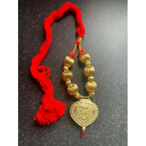 Punjabi Folk Cultural Bhangra Gidha Kaintha Pendant Cultural Patiala Necklace P1