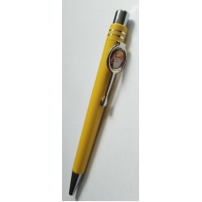 Punjabi Hindu Sikh Khalsa Guru Nanak Photo Ball Pen - Yellow Colour Gift