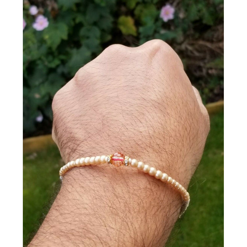 Buy Combo Of Jain Red Gomti Chakra And Multicolor Gomti Chakra/Raksha Potli  Adjustable Bracelet (Pack Of 2) at Amazon.in