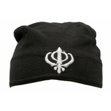 Sikh Punjabi Katray patka pathka turban bandana Head Wrap Black Colour Singh XJ