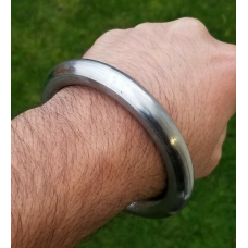 Sarbloh Pure Iron Sikh Singh Kaur Round Kada Khalsa 5Ks Kakar Kara Bangle H15