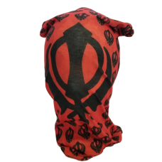 Sikh Singh Kaur Punjabi Khanda bandana Fleece Neck Warmer Protection Face Mask D