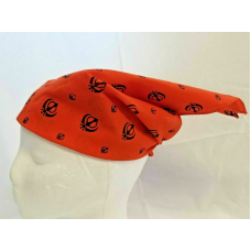 Sikh Punjabi Singh Kaur Orange Khalsa Khandas bandana Head Wrap Gear Rumal ZA2