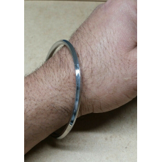 Stunning Stainless Steel very Thin Sikh Kara Bracelet Bangle Punjabi Kada E3