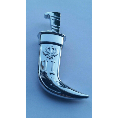 Stunning Stainless Steel Ceremonial Taksali SIKH Singh Khalsa Khanda Siri Sahib