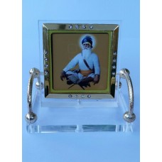 Shahid Baba Deep Singh Ji Photo Portrait Sikh Desktop Chair Khalsa Stand A10