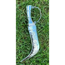 Stunning Stainless Steel Ceremonial SIKH Siri Sahib Silver Singh Kaur design MK4