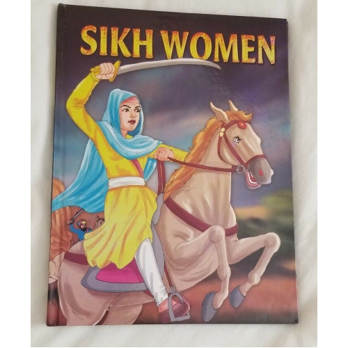 Sikh Women Kids Illustrated Brave Ladies Life stories English Photo Album Book B
