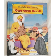 Sikh kids illustrated life stories of guru nanak dev ji album book in english