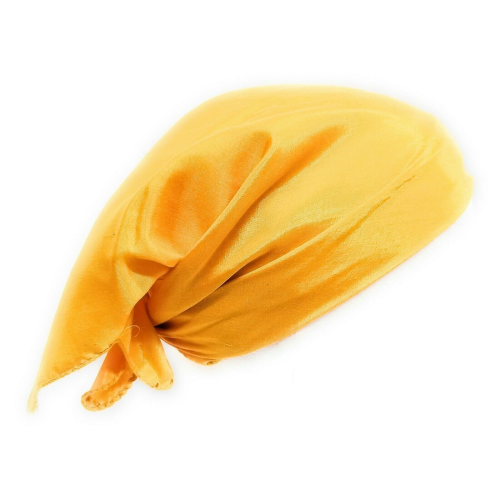 Sikh hindu kaur singh yellow plain bandana head wrap gear wedding marriage rumal