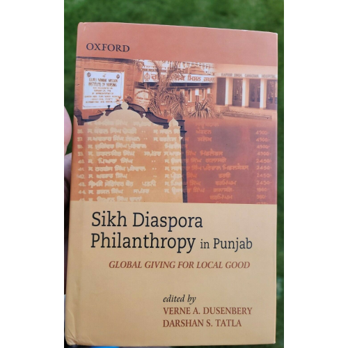 Sikh diaspora philanthropy in punjab book by verne a. dusenbery english new b69