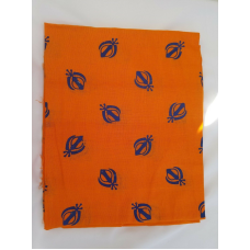 Sikh kaur dupatta chunni singh parna gamcha hajooria khalsa siropa khanda orange