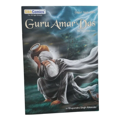 Sikh kids comic guru amar das the third sikh guru daljeet singh sidhu english b6