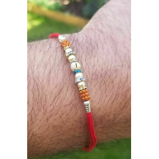 Hindu red thread evil eye protection stunning bracelet luck talisman amulet fg3