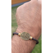 Shiv trishul bracelet kara hindu good luck kada evil eye protection bangle cc11