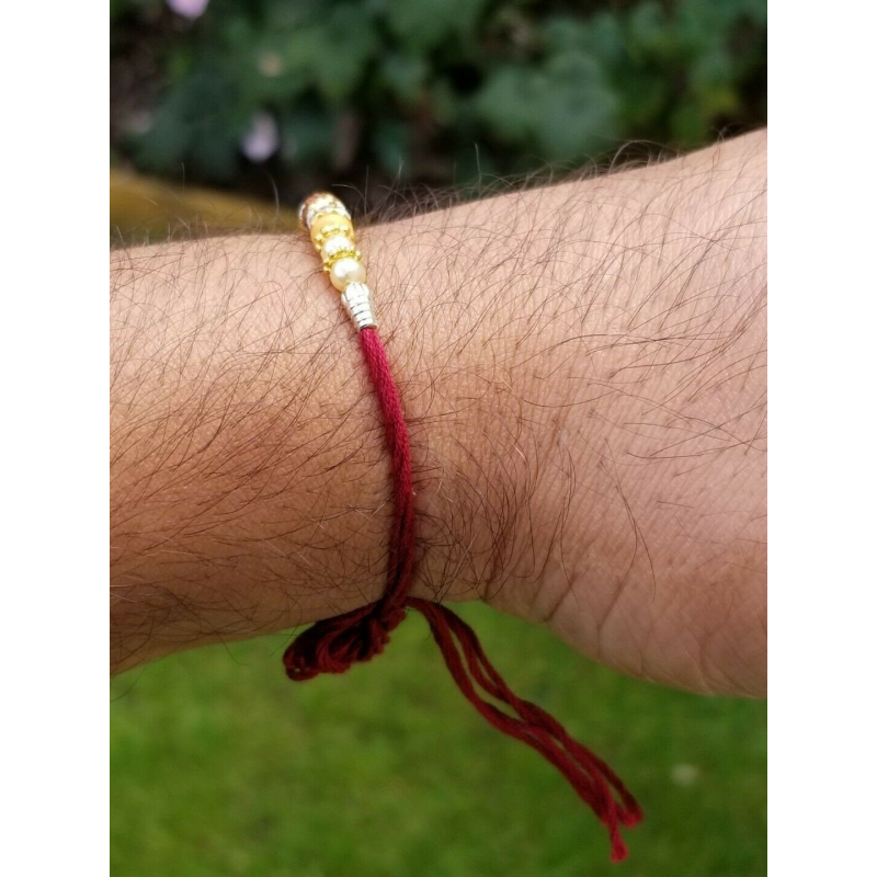 Buy OM Bracelet, Red Bracelet With Bronze Tone Om Charm, Hindu Symbol, Red  Cord, Gift for Her, Yoga Bracelet, Lucky Charm, Minimalist, Zen Online in  India - Etsy