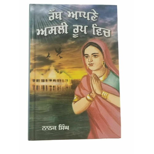 Rab apnay asli roop vich novel nanak singh punjabi reading literature book b29