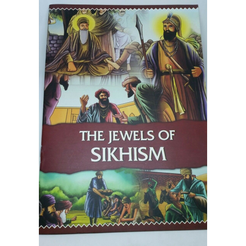 Sikh nanak singh kaur khalsa kids stories the jewels of sikhisim book in english