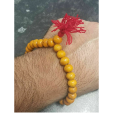 Wooden yogic beads meditation praying beads talisman sikh simarna bracelet ff11