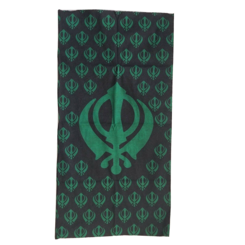 Sikh singh kaur punjabi khanda bandana fleece neck warmer protection face mask b