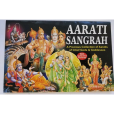 Collection of aarti sangrah evil eye protection good luck book in english aa15