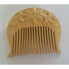 Guru gobind singh's kanga style kuba curved singh sikh kakar wood beard comb p1