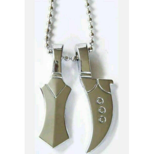 Sikh punjabi stainless steel khanda kirpan in ball chain singh khalsa zz10