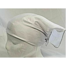 Sikh hindu kaur singh silver plain bandana head wrap gear wedding marriage rumal