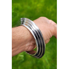 Sarbloh bangle black kara pure iron sikh dori kada heavy singh kaur khalsa z1a