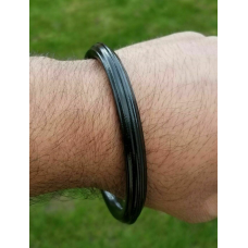 Sarbloh bangle black kara pure iron sikh dori kada heavy singh kaur khalsa z1