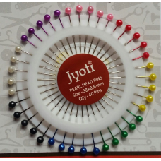 Punjabi hindu sikh khalsa pearl head pins for wearing turban - pug pagri pins a
