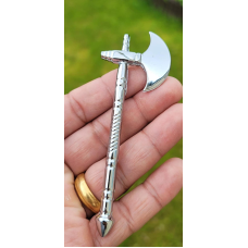 Stainless steel punjabi sikh singh dumala shastar solid gandassi armour nn17