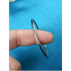 Stunning stainless steel very thin sikh kara bracelet bangle punjabi kada z10