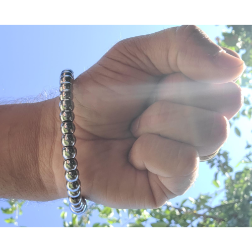 Meditation Praying Steel Beads Buddhist Hindu Sikh Singh Simarana Kada Kara H16