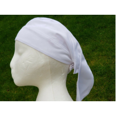Sikh punjabi jean patka pathka turban bandana head wrap white colour singh xd