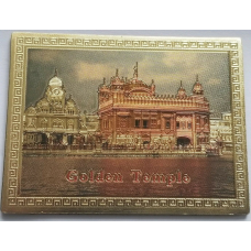 Sikh Singh Kaur Khalsa Golden Temple Fridge Magnet Indian Souvenir Collectible P